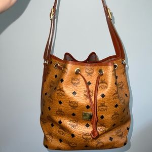 MCM bucket bag